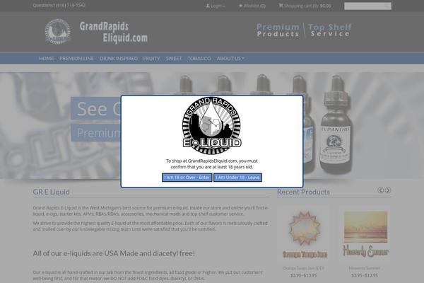 GoodStore theme site design template sample