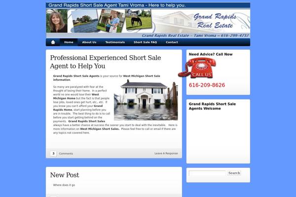 Iblogpro theme site design template sample