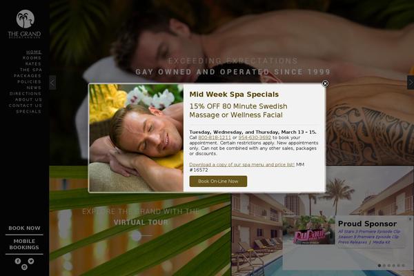 Websideas theme site design template sample