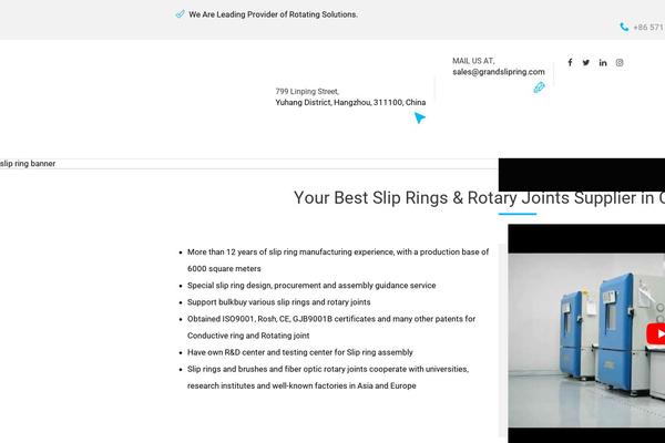 Site using Induscity-vc-addons plugin