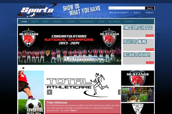 grandsportsarena.com site used Gsa