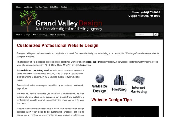 Zerif Pro theme site design template sample