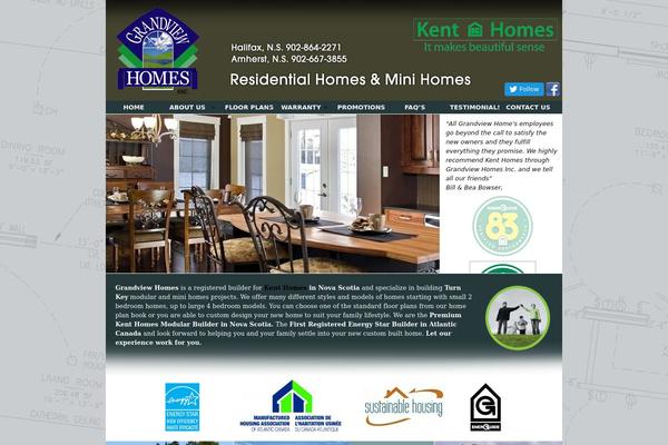 grandviewhomesinc.com site used Grandview