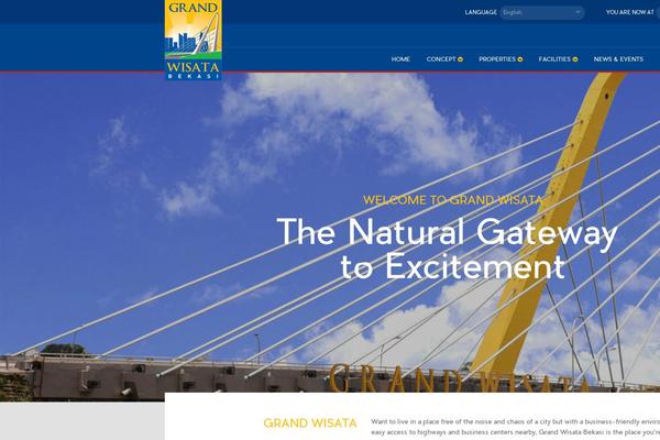 grandwisatabekasi.com site used Grandwisata