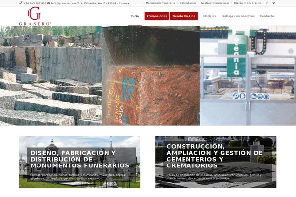 Enfold theme site design template sample