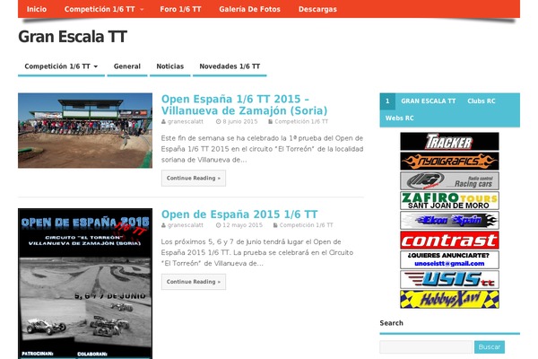 MesoColumn theme site design template sample