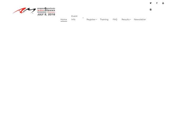ROSA Child theme site design template sample