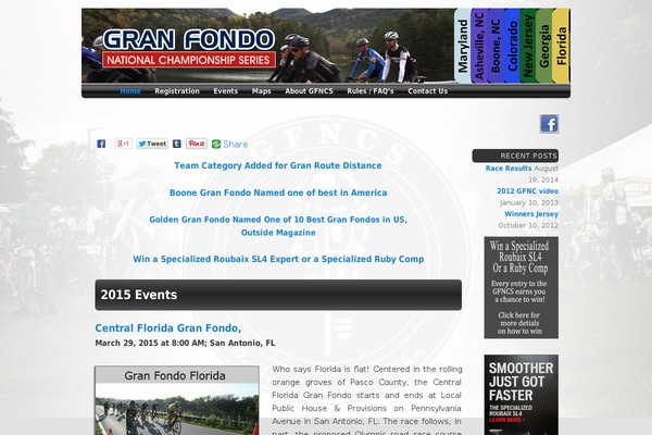 granfondonationalchampionshipseries.com site used Granfondo