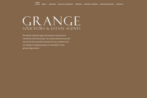 grange-property.com site used Sensa-wp