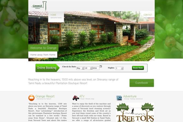 Duotive Two theme site design template sample
