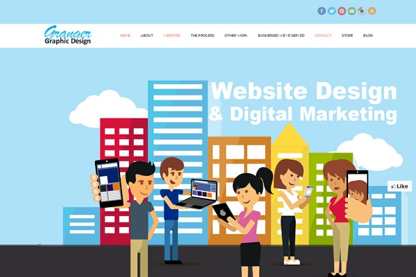 SimpleKey theme site design template sample