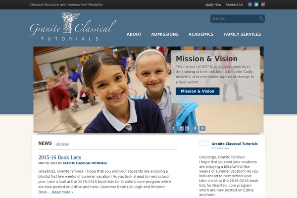 graniteclassical.org site used Fts