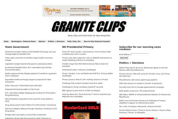 Wp Drudge V2 theme site design template sample