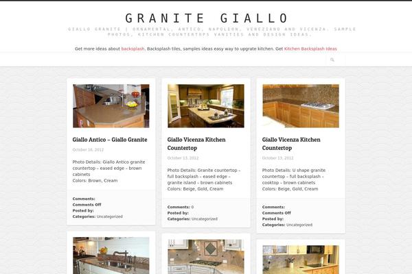 granitegiallo.com site used Hoarder