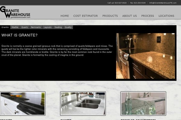 granitewarehousetn.com site used Opulus-sombre