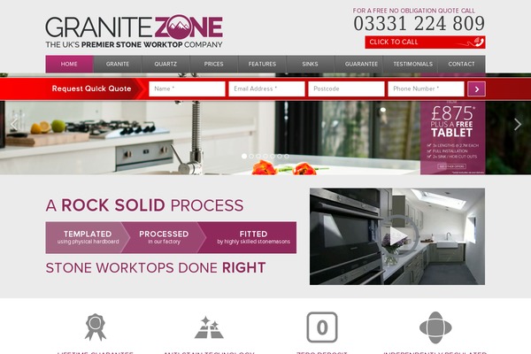 Storefront Child theme site design template sample