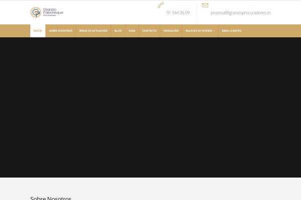 Porto theme site design template sample