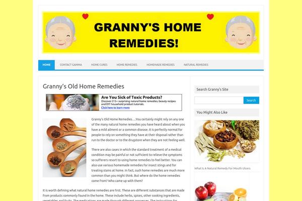 Iconic One theme site design template sample