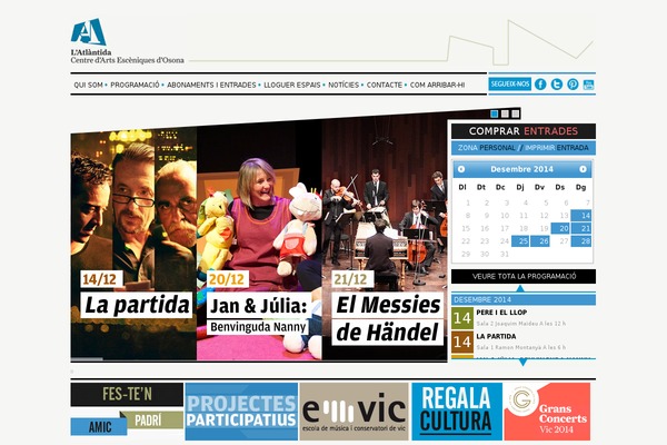 gransconcertsvic.cat site used Ventigtheme