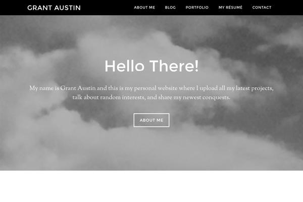 Parallax Pro theme site design template sample