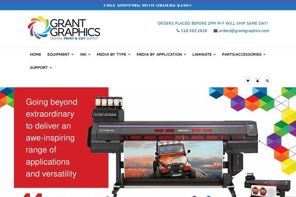 grantgraphics.com site used Grantgraphics