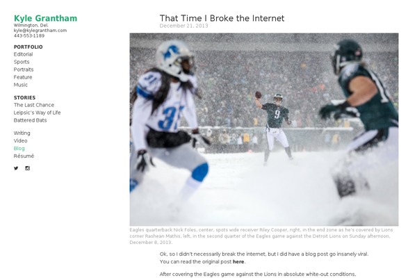 Solofolio6 theme site design template sample