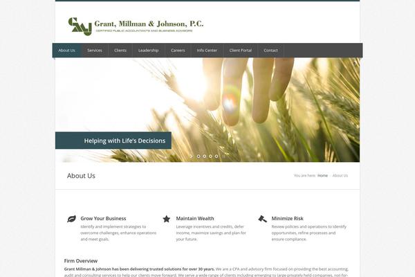 Nevia theme site design template sample