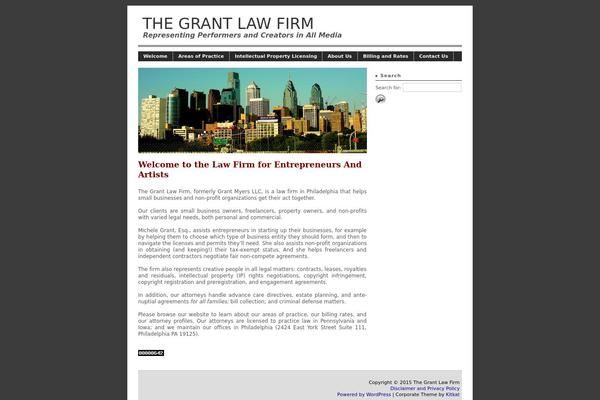 grantmyersllc.com site used Corporate Theme v2
