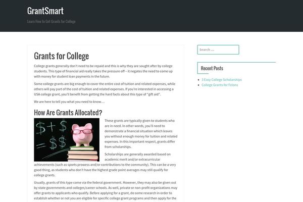 grantsmart.org site used Dublin