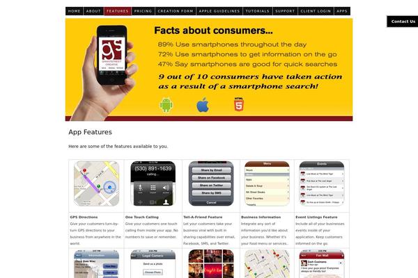 Thesis 1.8 theme site design template sample