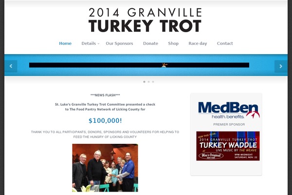 granvilleturkeytrot.com site used Sterling