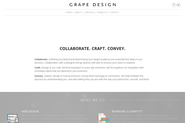 Mindig theme site design template sample