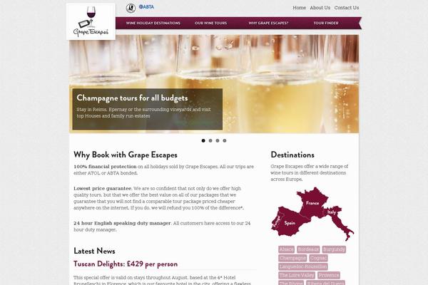 Site using Flying-pages plugin