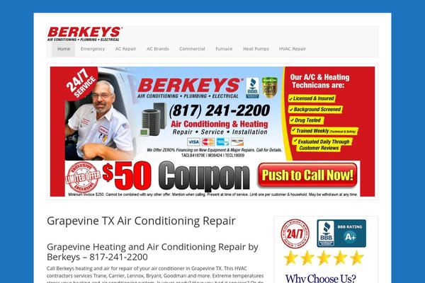 Bootville theme site design template sample