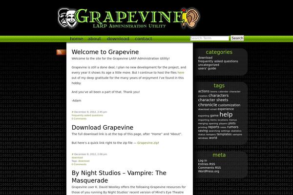 grapevinelarp.com site used sprachkonstrukt2