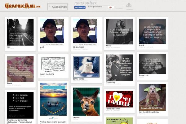 Ga theme site design template sample