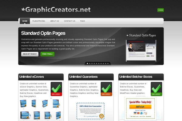 Phenomenon theme site design template sample
