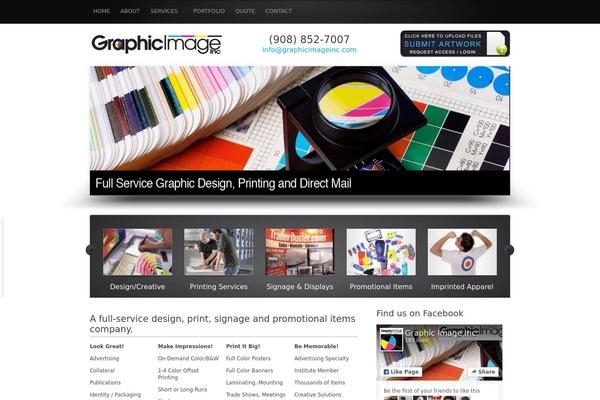 graphicimageinc.com site used Theme-traject