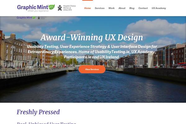 JOYN theme site design template sample