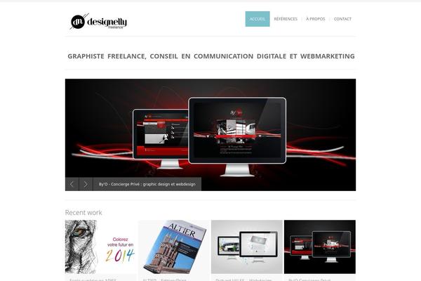 Bigbang theme site design template sample