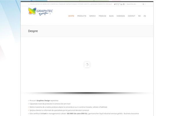 Invicta theme site design template sample