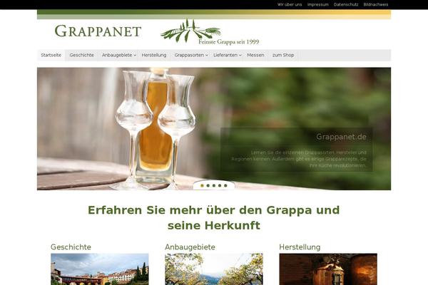 Tempera theme site design template sample