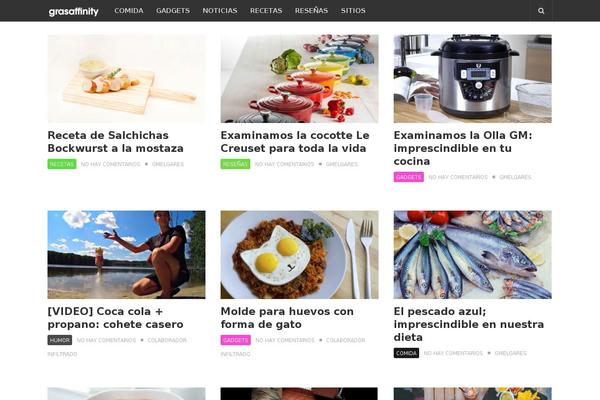 NewsPaper theme site design template sample