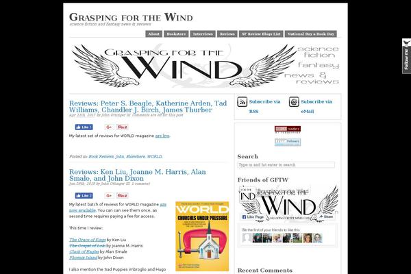 Site using Twitter Follow Me Box plugin