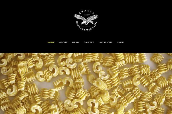 Vigor theme site design template sample