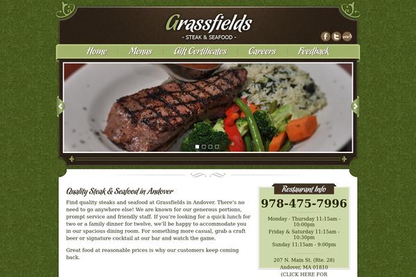 grassfield theme websites examples