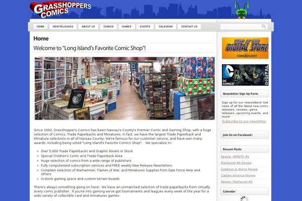 grasshopperscomics.com site used LightWord