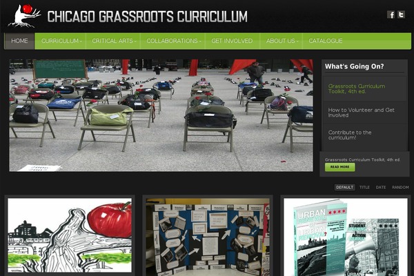 Voxel theme site design template sample