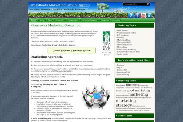 FlexSqueeze theme site design template sample