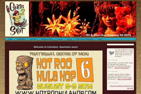 Gs theme site design template sample